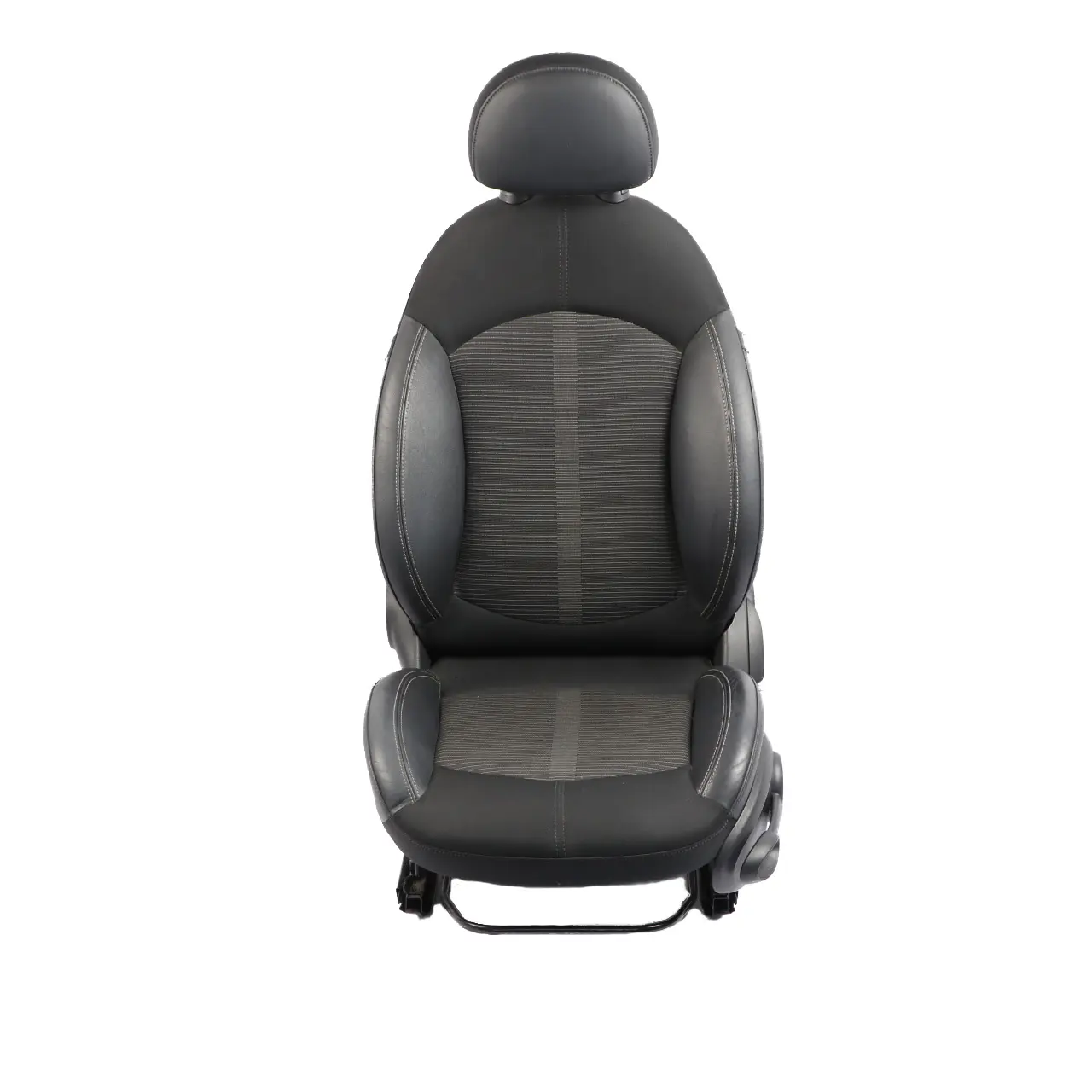 MINI R60 Delantero Izquierdo Asiento Deportivo Calefactable Tela Cuero Tabaco