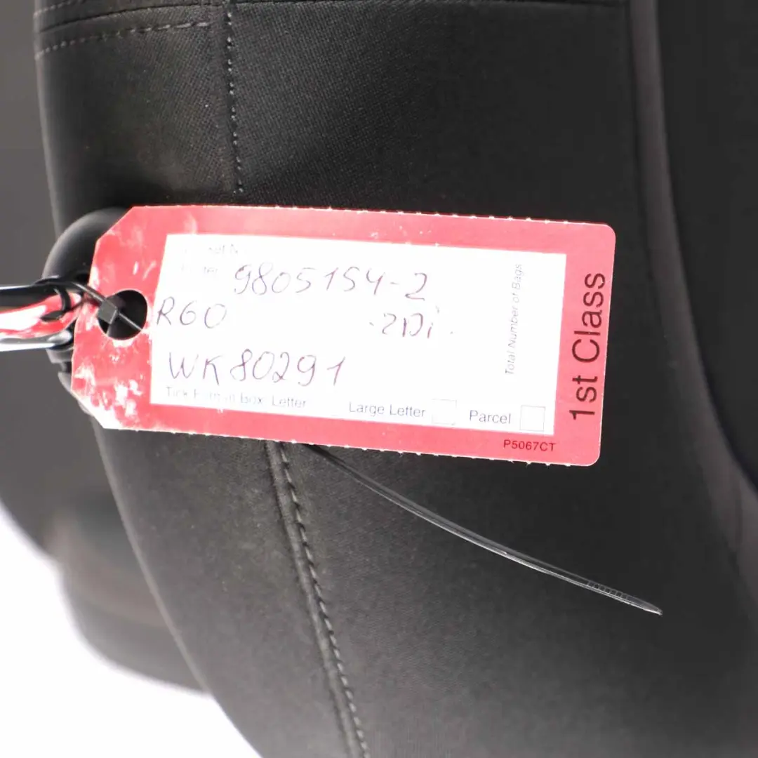 Front Seat MINI R60 Countryman Right O/S Sport Cloth / Leather Tobacco to with Part number 9805154 Front Seat MINI R60 Countryman Right O/S Sport Cloth / Leather Tobacco - SKU 9805154-2 - Part number 9805154