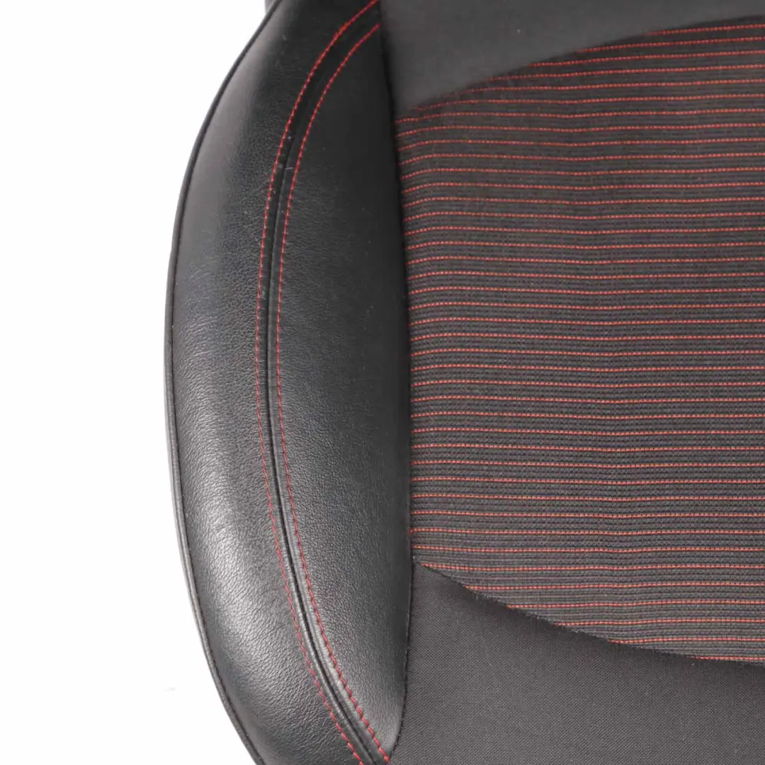  Front Seat Mini R60 Countryman Left N/S Sport Cloth Leather Parallel Lines Red - SKU 9805155 - Part number 9805155