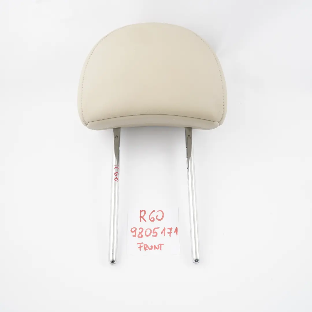 Mini R60 Poggiatesta Anteriore Sinistro Destro Sedile Sportivo Pelle Beige - SKU 9805171 - Numero di parte 9805171