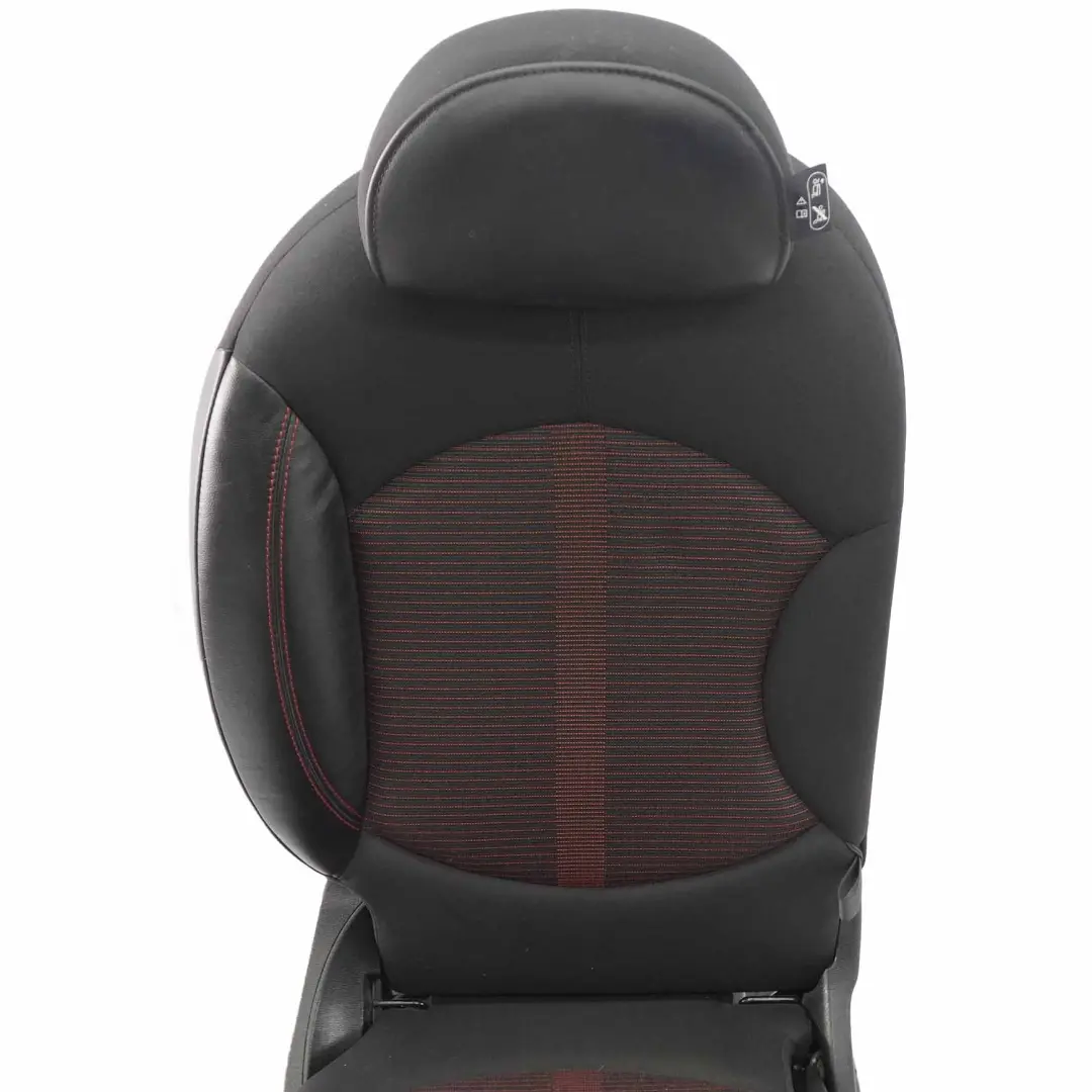 Mini R60 Countryman Rear Right O/S Folding Seat Cloth Leather Parallel Lines Red - SKU 9805196 - Part number 9805196