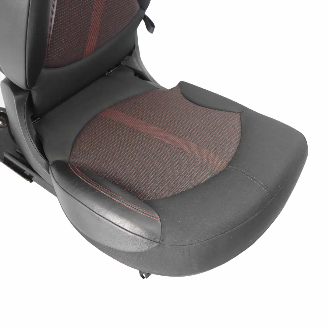 Mini R60 Countryman Rear Right O/S Folding Seat Cloth Leather Parallel Lines Red - SKU 9805196 - Part number 9805196