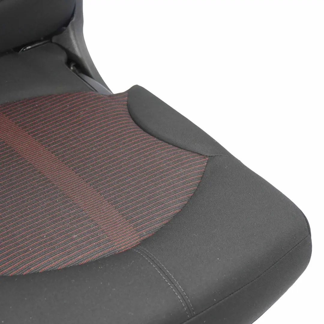 Mini R60 Arrière Droite Siège rabattable Tissu Cuir Lignes parallèles Rouge - SKU 9805196 - Numéro de pièce 9805196