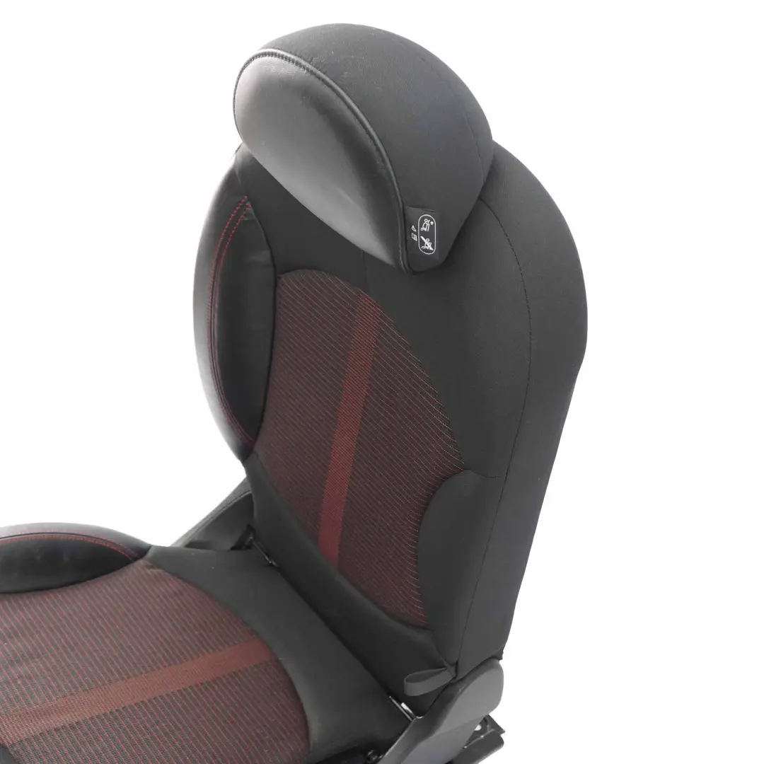 Arrière Droite Siège rabattable Tissu Cuir Lignes parallèles Rouge pour Mini R60 à propos du numéro de pièce 9805196 Mini R60 Arrière Droite Siège rabattable Tissu Cuir Lignes parallèles Rouge - SKU 9805196 - Numéro de pièce 9805196