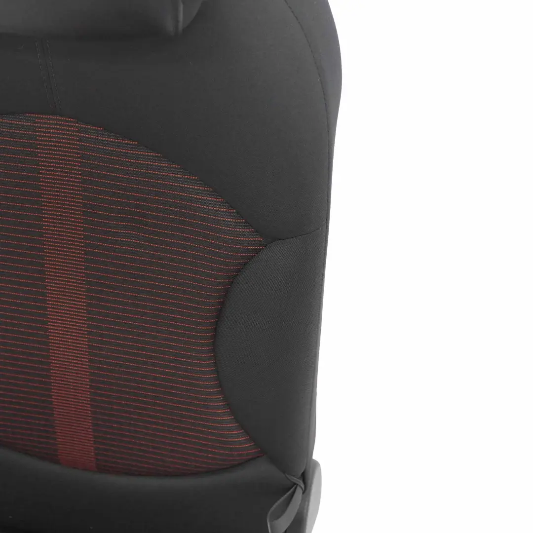 Mini R60 Arrière Droite Siège rabattable Tissu Cuir Lignes parallèles Rouge - SKU 9805196 - Numéro de pièce 9805196