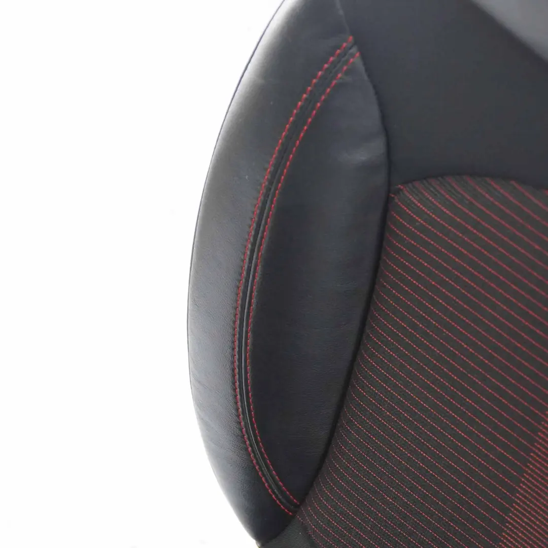 Asiento Plegable Trasero Derecho Tela Cuero Líneas Paralelas Rojo para Mini R60 con número de pieza 9805196 Mini R60 Asiento Plegable Trasero Derecho Tela Cuero Líneas Paralelas Rojo - SKU 9805196 - Número de pieza 9805196