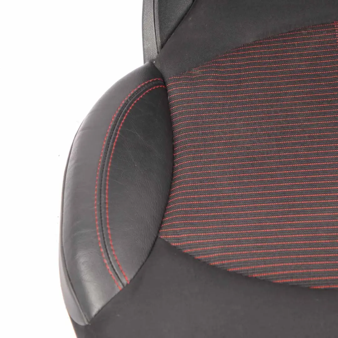 Folding Right O/S Countryman Cloth Leather Parallel Lines Red to Mini R60 Rear Seat with Part number 9805204 Mini R60 Rear Seat Folding Right O/S Countryman Cloth Leather Parallel Lines Red - SKU 9805204 - Part number 9805204