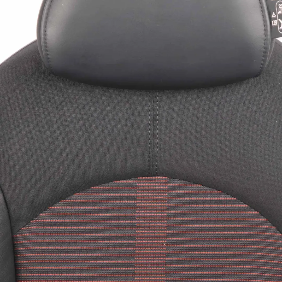 Folding Right O/S Countryman Cloth Leather Parallel Lines Red to Mini R60 Rear Seat with Part number 9805204 Mini R60 Rear Seat Folding Right O/S Countryman Cloth Leather Parallel Lines Red - SKU 9805204 - Part number 9805204