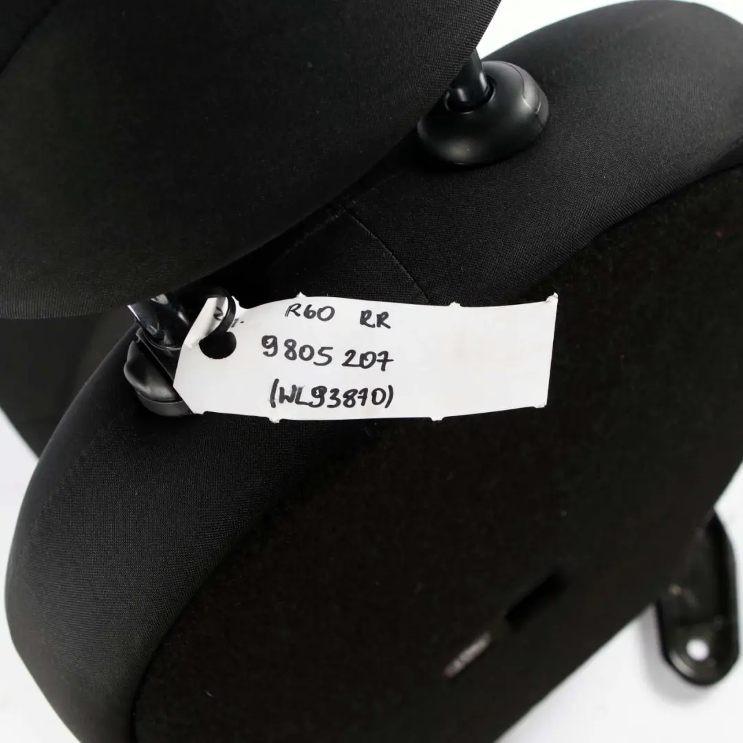 MINI Cooper R60 Countryman Sportsitz Stoff / Leder Hinten Rechts Sitz Kalppbar - SKU 9805207 - Teilenummer 9805207