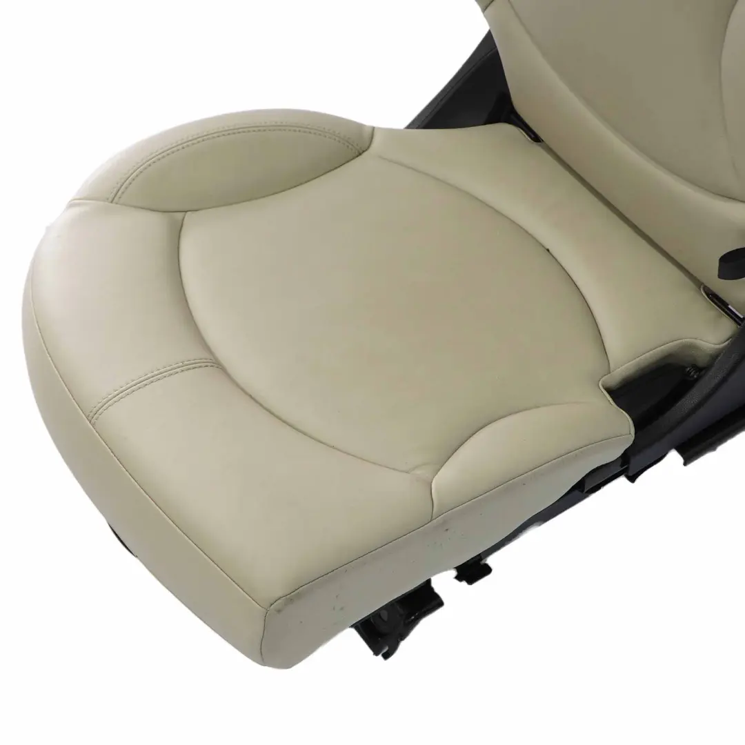 Right O/S Folding Seat Leather Gravity Polar Beige to Mini R60 Countryman Rear with Part number 9805248 Mini R60 Countryman Rear Right O/S Folding Seat Leather Gravity Polar Beige - SKU 9805248 - Part number 9805248