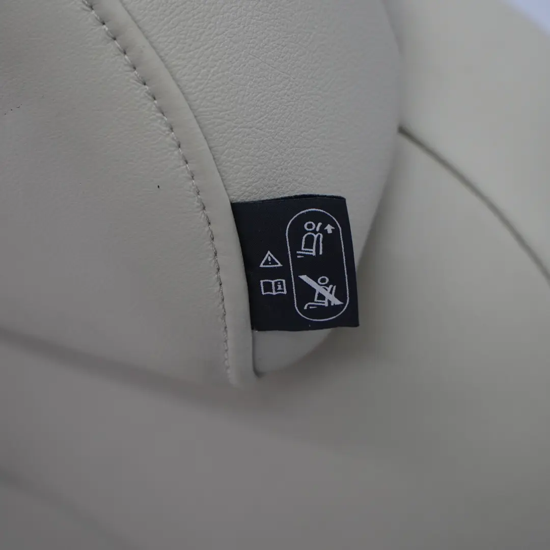 Mini R60 Countryman Sedile Posteriore Destro Pieghevole Pelle Polar Beige - SKU 9805248 - Numero di parte 9805248