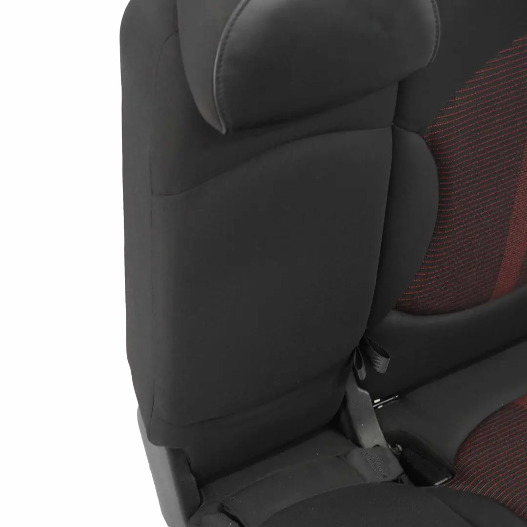 Hinten Links Klappsitz Stoff Leder Parallele Linien Rot für Mini R60 Countryman mit Teilenummer 9805250 Mini R60 Countryman Hinten Links Klappsitz Stoff Leder Parallele Linien Rot - SKU 9805250-1 - Teilenummer 9805250