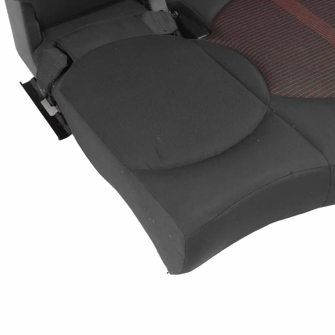 Mini R60 Countryman Rear Left N/S Folding Seat Cloth Leather Parallel Lines Red - SKU 9805250-1 - Part number 9805250