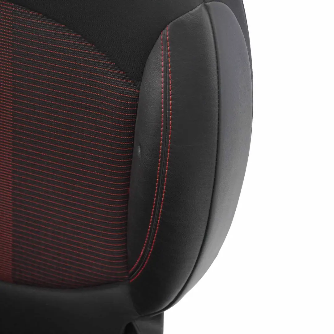 Mini R60 Countryman Rear Left N/S Folding Seat Cloth Leather Parallel Lines Red - SKU 9805250-1 - Part number 9805250