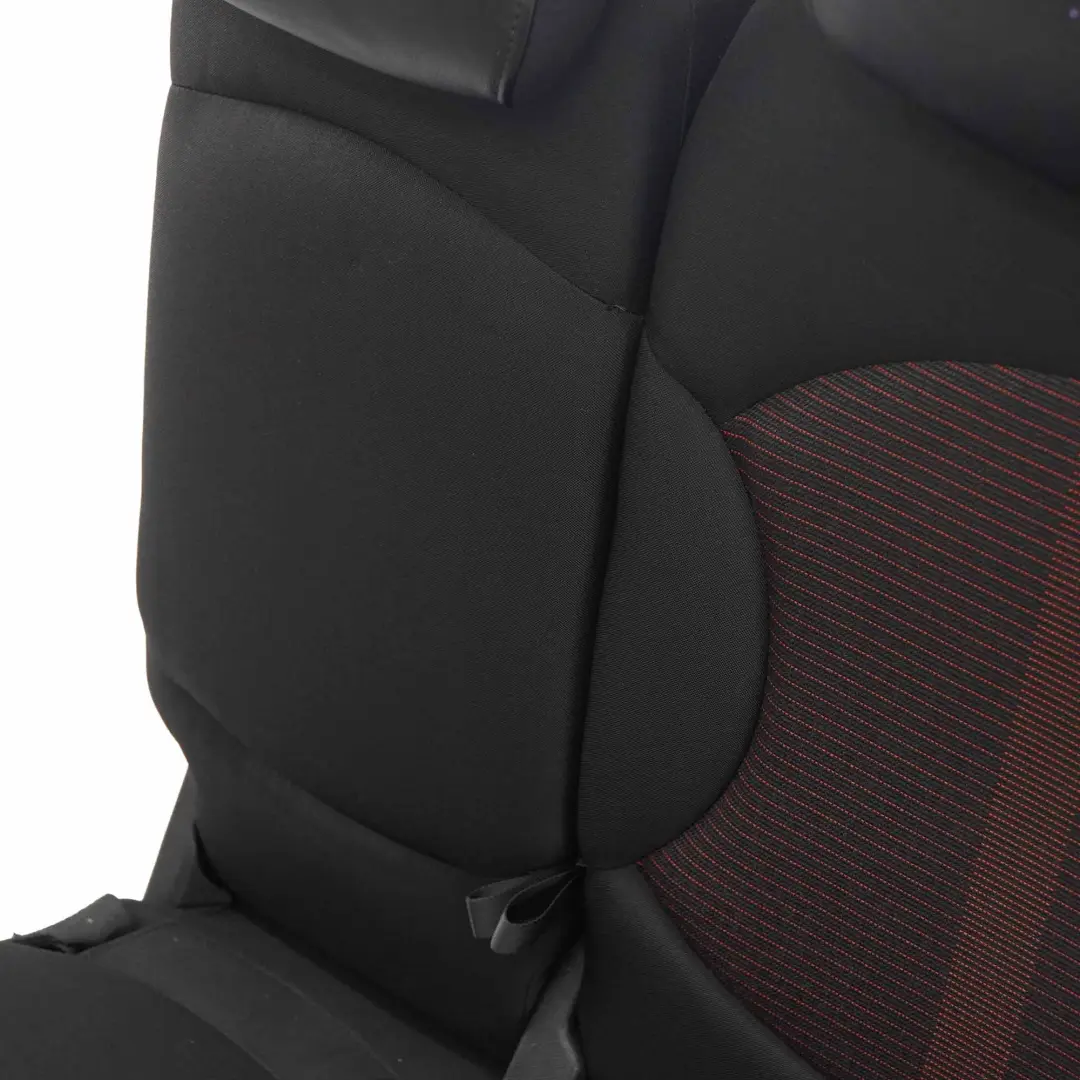 Mini R60 Siège Arrière Gauche Rabattable Tissu Cuir Lignes Parallèles Rouge - SKU 9805250-1 - Numéro de pièce 9805250
