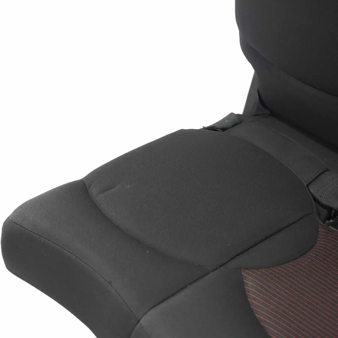 Mini R60 Countryman Rear Left N/S Folding Seat Cloth Leather Parallel Lines Red - SKU 9805250-1 - Part number 9805250