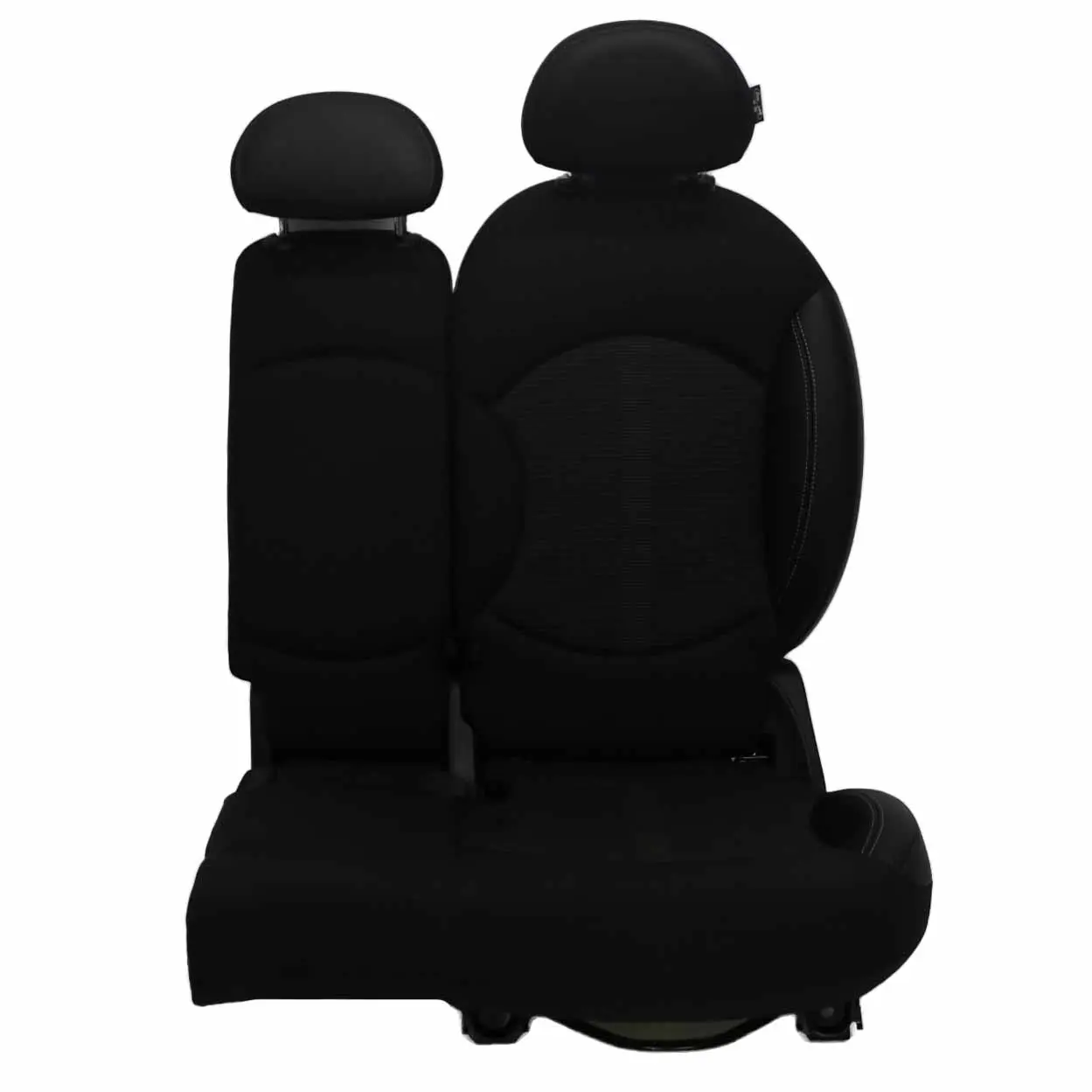 MINI R60 Countryman Sport Tela / Cuero Asiento Plegable Trasero Izquierdo Tabaco