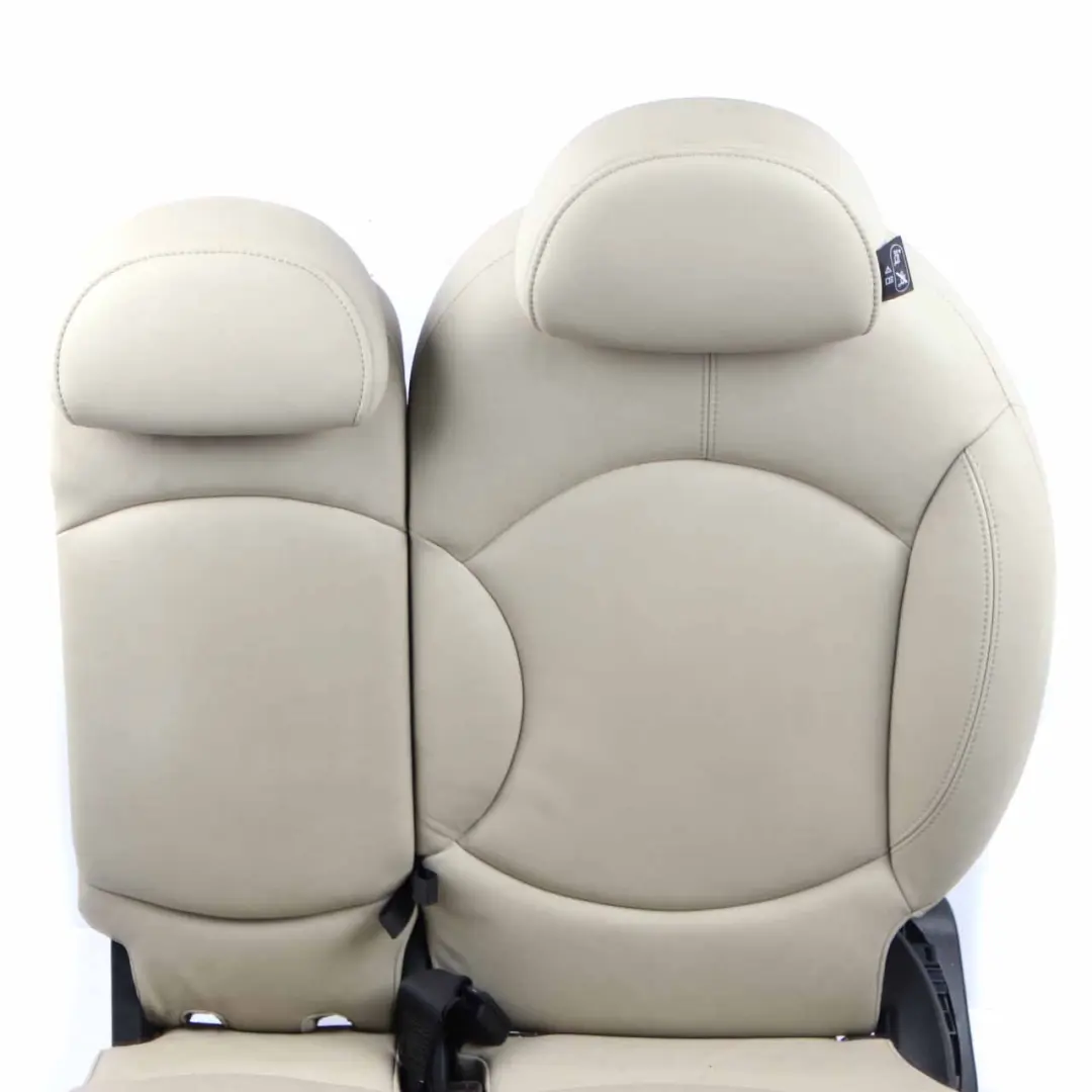 Mini R60 Countryman Rear Left N/S Folding Seat Leather Gravity Polar Beige - SKU 9805254 - Part number 9805254