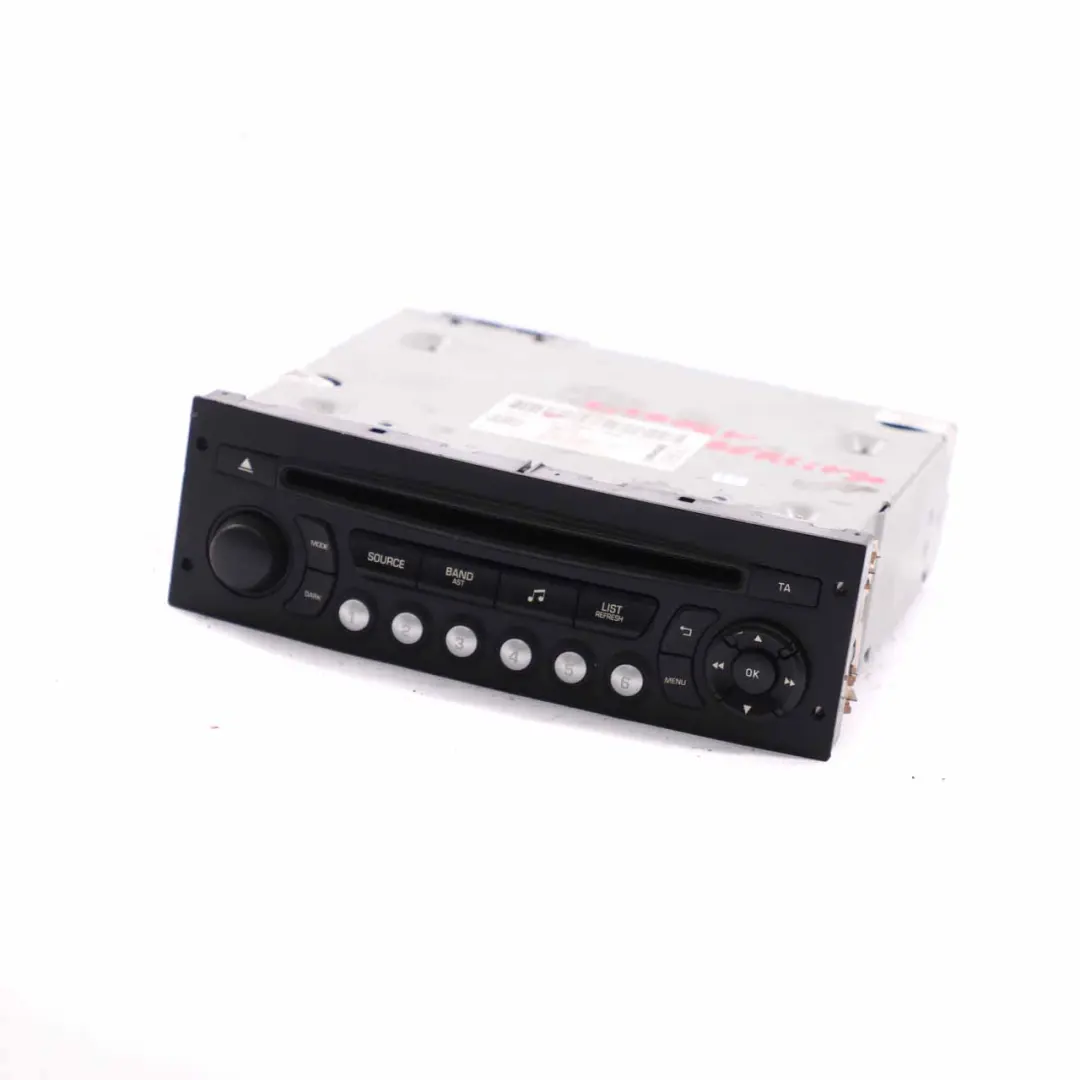  Citroen Berlingo Peugeot Partner CD Lecteur Radio Stereo Head Unit - SKU 98053736XT00 - Numéro de pièce 98053736XT00