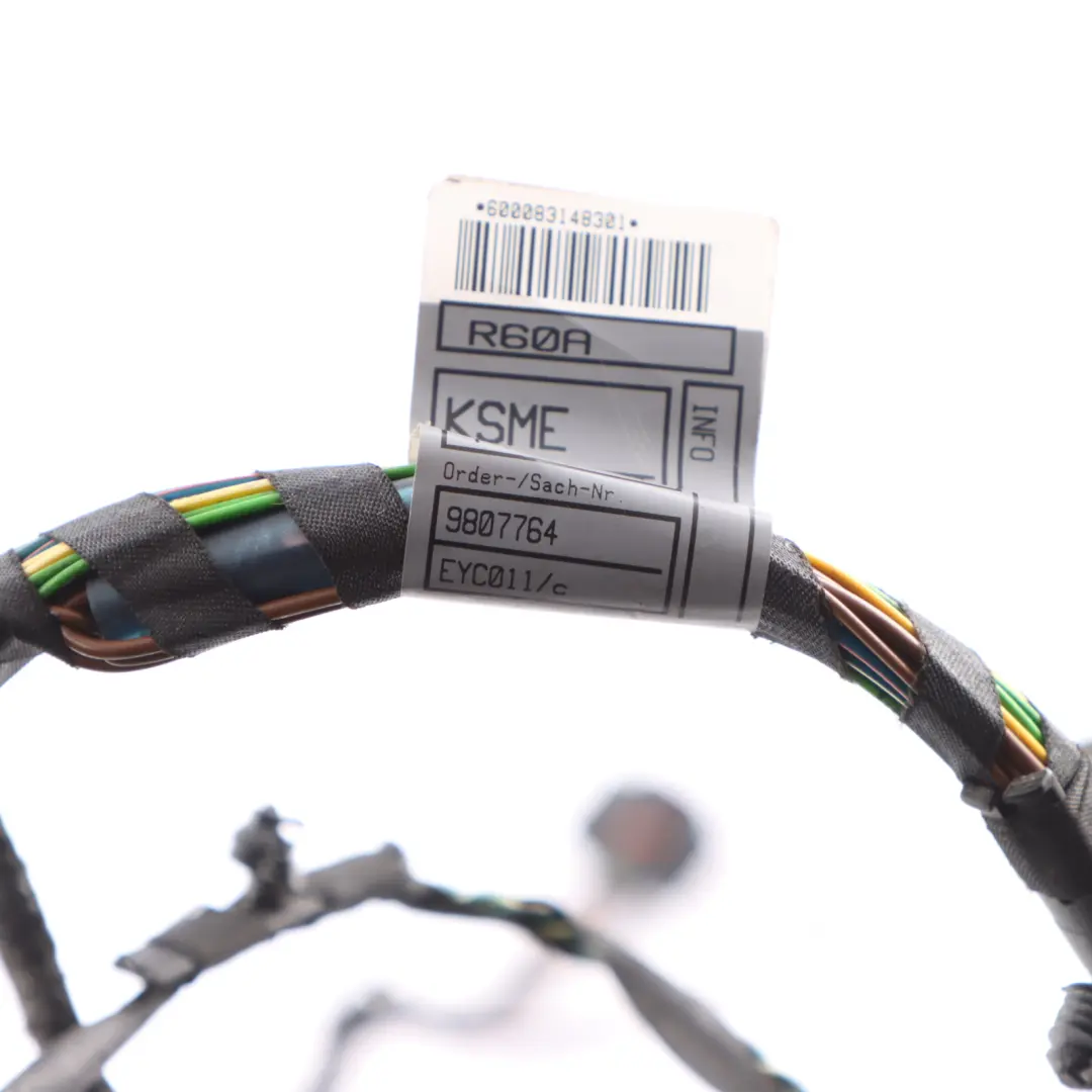 Mini Countryman R60 Front Door Wiring Loom Harness Cable Right O/S - SKU 9805461 - Part number 9805461