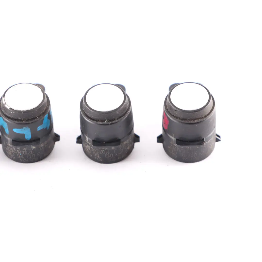 4 x Mini R60 Trasero PDC Sensor ultrasónico aparcamiento Luz Blanco Set - SKU 9805524-LW2 - Número de pieza 9805524