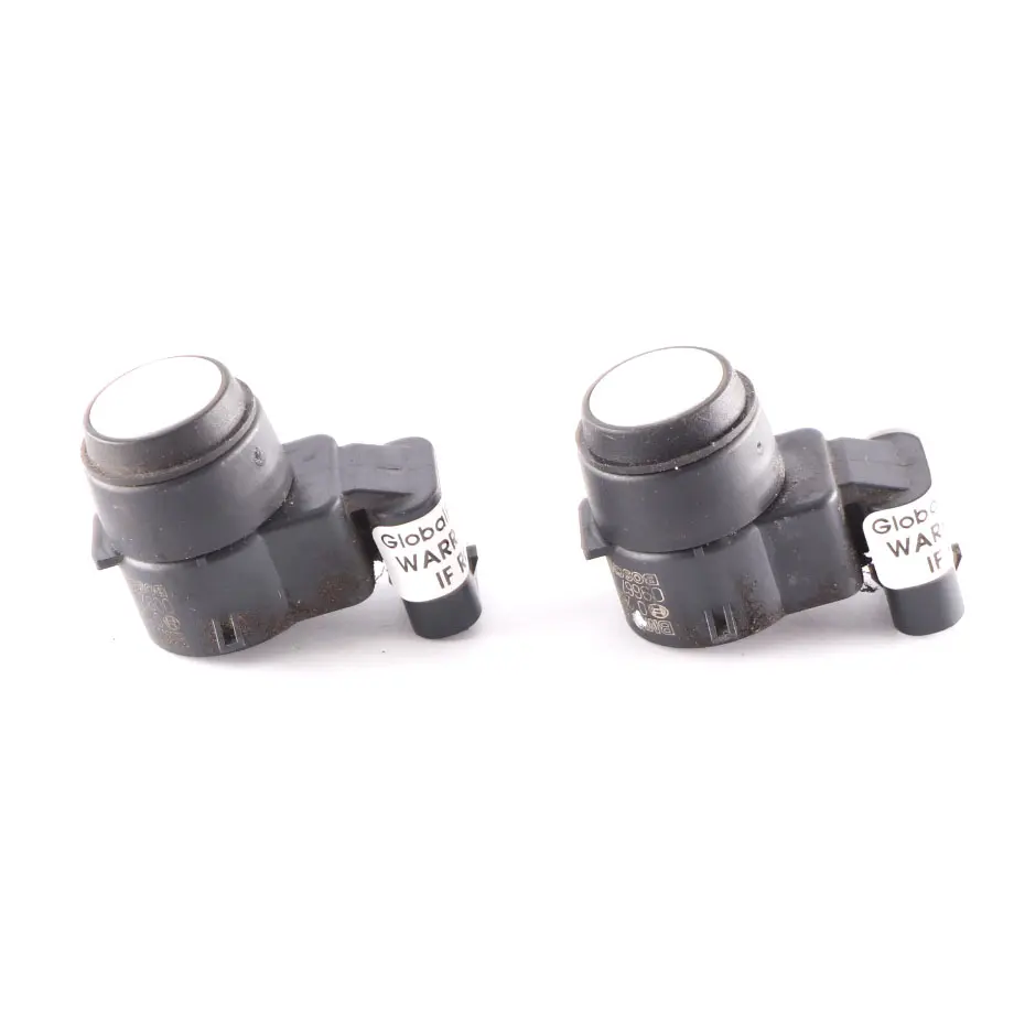 2 x Mini R60 Trasero PDC Sensor ultrasónico aparcamiento Luz Blanco Set - SKU 9805524-LW3 - Número de pieza 9805524