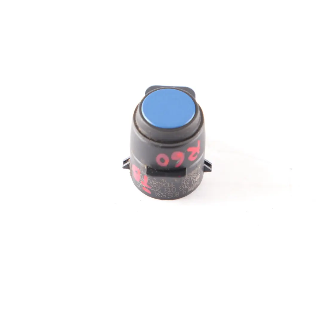 PDC Sensor Mini R60 parachoques trasero de estacionamiento azul verdadero - B14 - SKU 9805534-TBM - Número de pieza 9805534