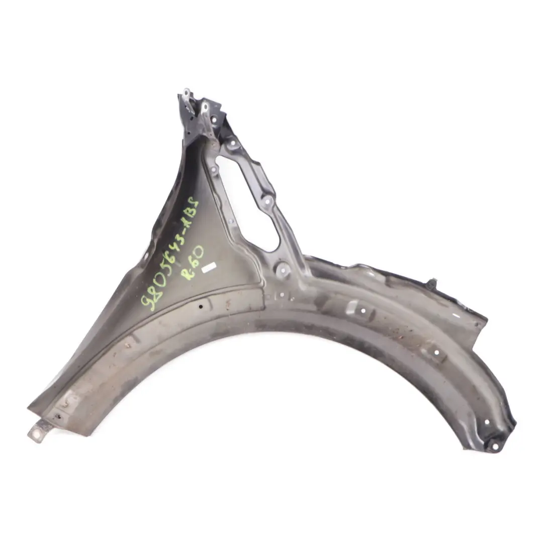 Side Panel Wing Mini R60 R61 Front Left N/S Absolute Black Metallic - B11 to with Part number 9805643 Side Panel Wing Mini R60 R61 Front Left N/S Absolute Black Metallic - B11 - SKU 9805643-ABS - Part number 9805643