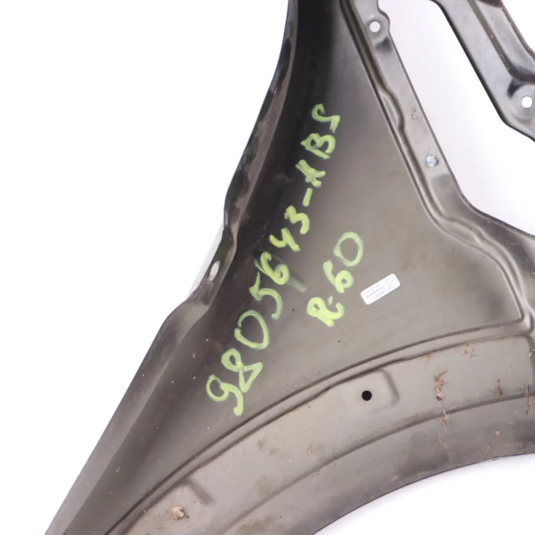 Side Panel Wing Mini R60 R61 Front Left N/S Absolute Black Metallic - B11 to with Part number 9805643 Side Panel Wing Mini R60 R61 Front Left N/S Absolute Black Metallic - B11 - SKU 9805643-ABS - Part number 9805643