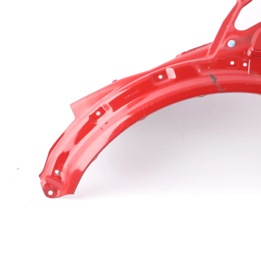 Side Panel Fender Front Left Wing N/S Blazing Red Metallic - B63 to Mini R60 R61 with Part number 9805643 Mini R60 R61 Side Panel Fender Front Left Wing N/S Blazing Red Metallic - B63 - SKU 9805643-BRM - Part number 9805643