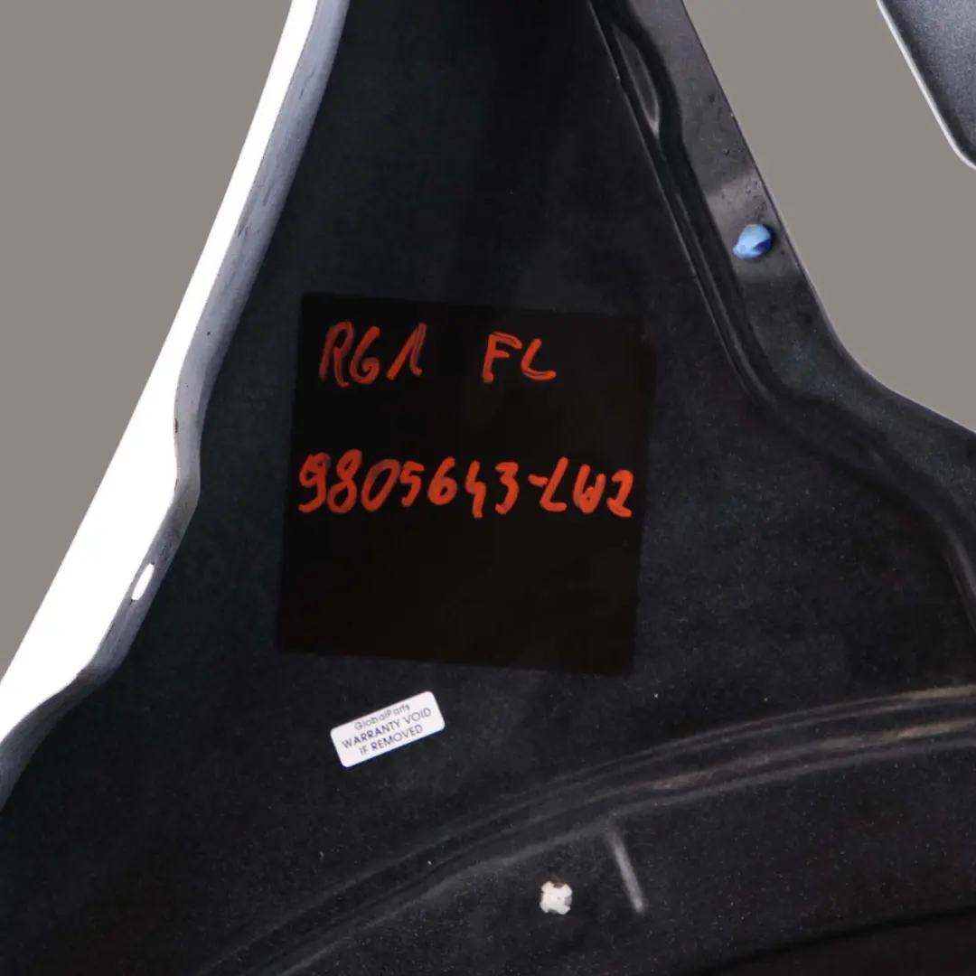 Pannello Laterale Anteriore Ala Sinistra Bianco per Mini Countryman Paceman R60 R61 con numero di parte 9805643 Mini Countryman Paceman R60 R61 Pannello Laterale Anteriore Ala Sinistra Bianco - SKU 9805643-LW2 - Numero di parte 9805643