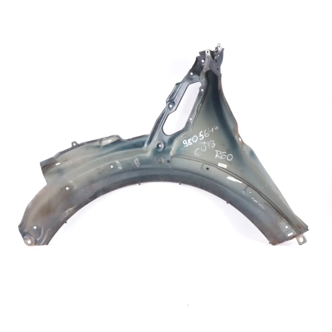 Side Panel Front Right Wing O/S Cosmic Blue Metallic - B13 to Mini R60 R61 with Part number 9805644 Mini R60 R61 Side Panel Front Right Wing O/S Cosmic Blue Metallic - B13 - SKU 9805644-COB - Part number 9805644
