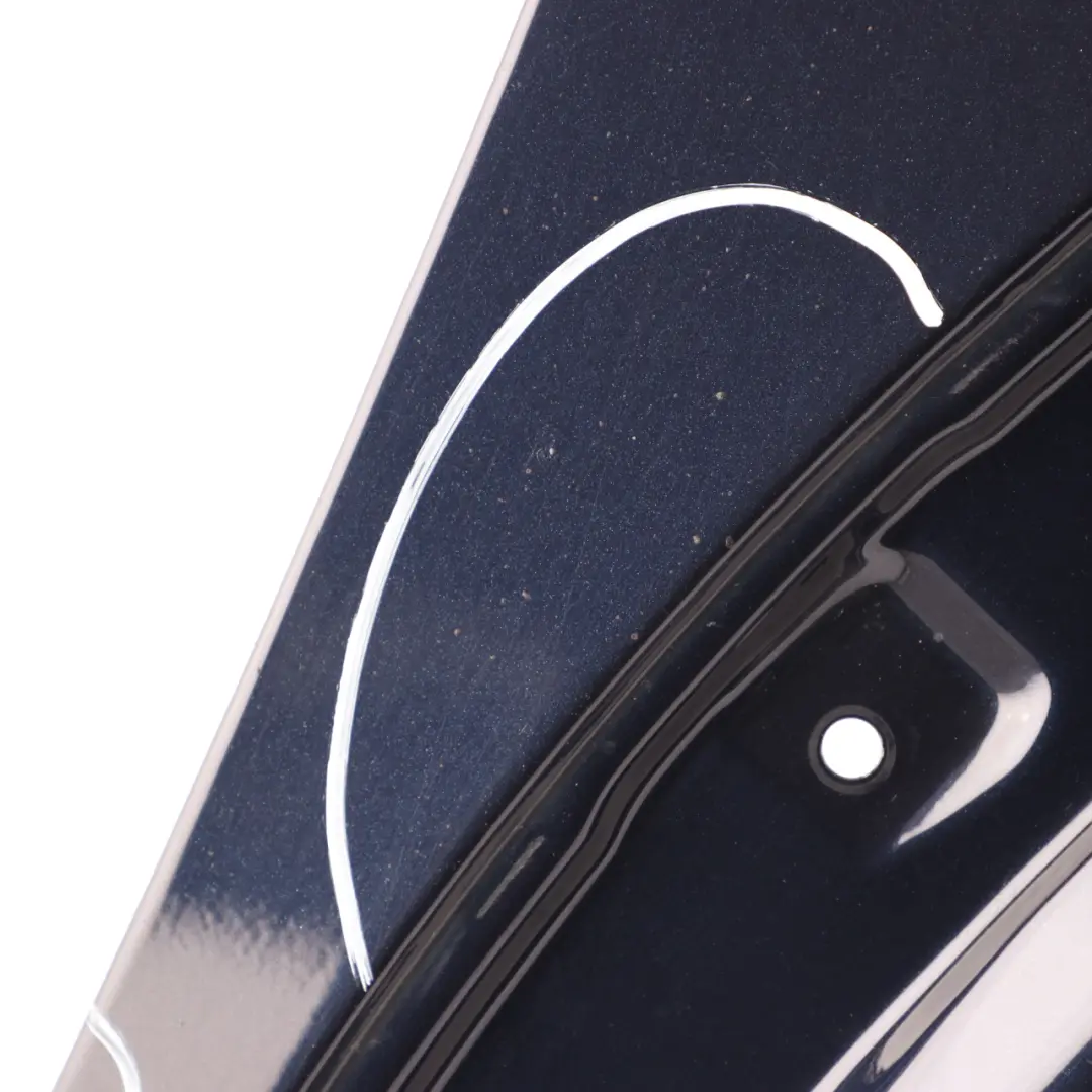 Side Panel Front Right Wing O/S Cosmic Blue Metallic - B13 to Mini R60 R61 with Part number 9805644 Mini R60 R61 Side Panel Front Right Wing O/S Cosmic Blue Metallic - B13 - SKU 9805644-COB - Part number 9805644