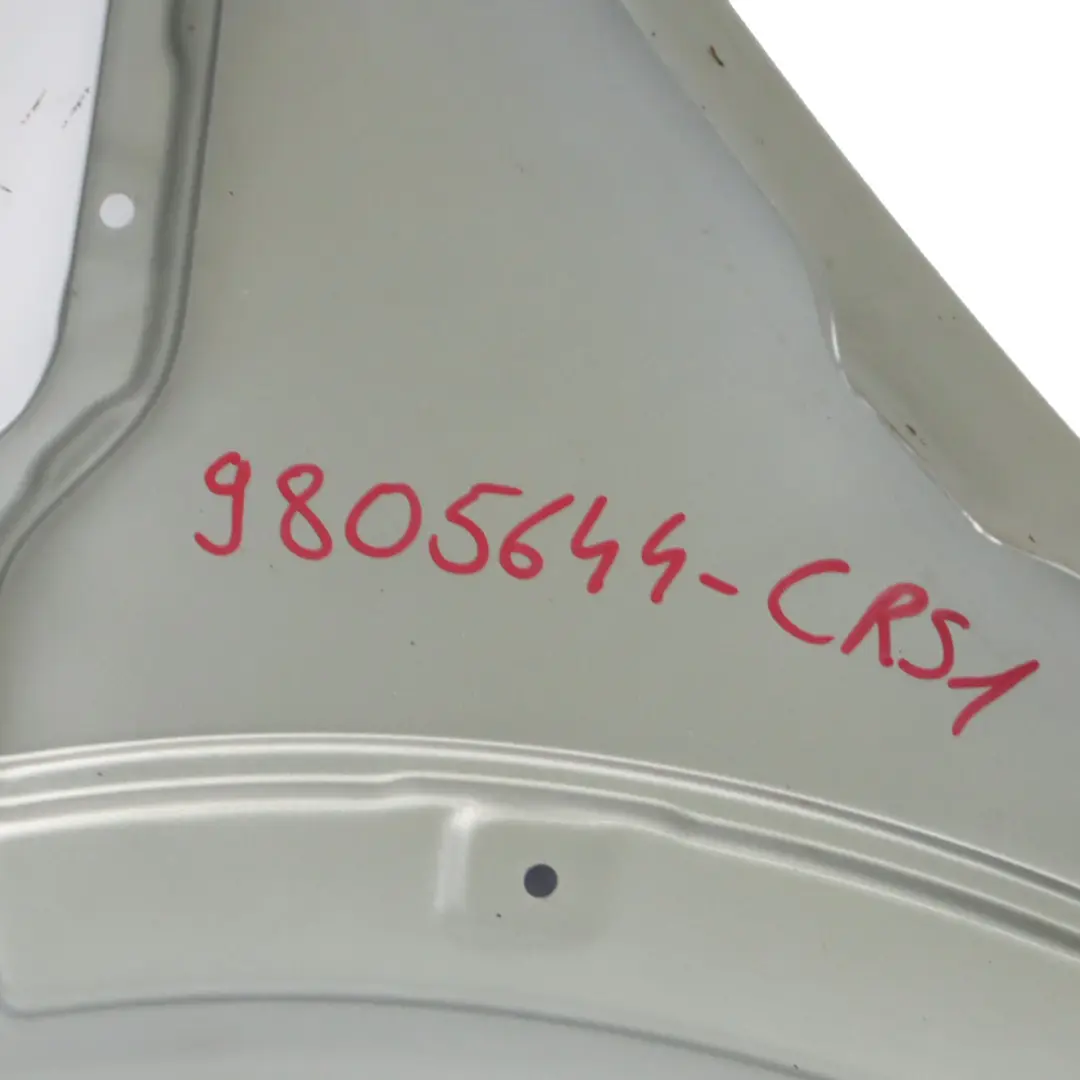 Side Panel Fender Front Right Wing O/S Crystal Silver - B12 to Mini R60 R61 with Part number 9805644 Mini R60 R61 Side Panel Fender Front Right Wing O/S Crystal Silver - B12 - SKU 9805644-CRS1 - Part number 9805644