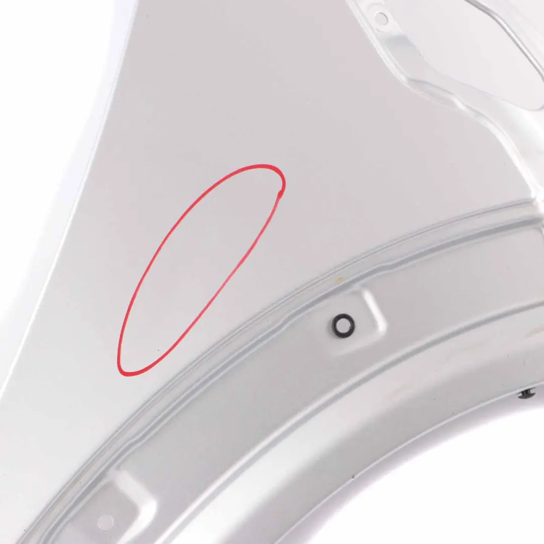 Side Panel Fender Front Right Wing O/S Crystal Silver - B12 to Mini R60 R61 with Part number 9805644 Mini R60 R61 Side Panel Fender Front Right Wing O/S Crystal Silver - B12 - SKU 9805644-CRS - Part number 9805644