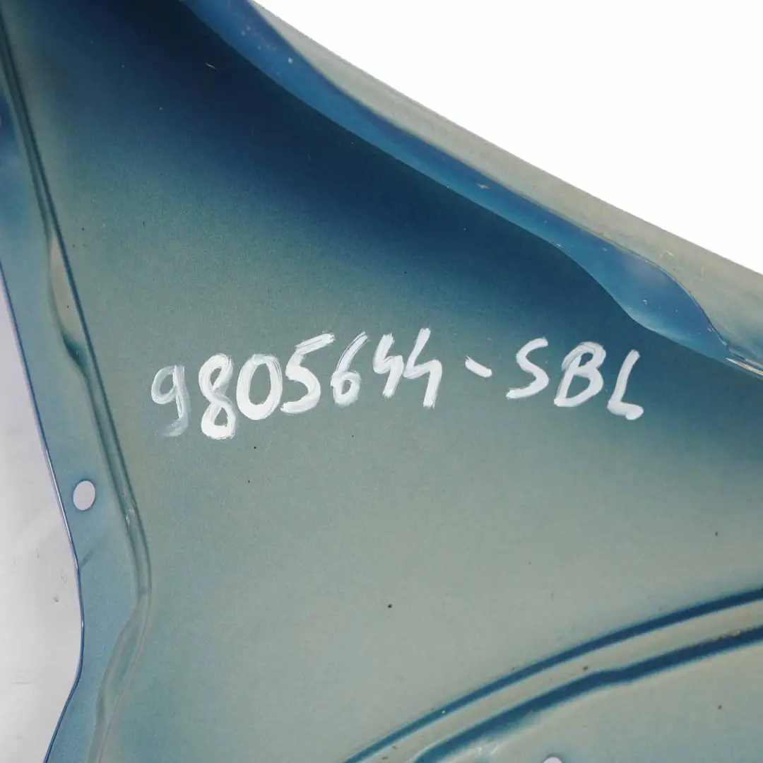 Side Panel Fender Front Right Wing O/S Surf Blue - B18 to Mini R60 R61 with Part number 9805643 Mini R60 R61 Side Panel Fender Front Right Wing O/S Surf Blue - B18 - SKU 9805644-SBL - Part number 9805643