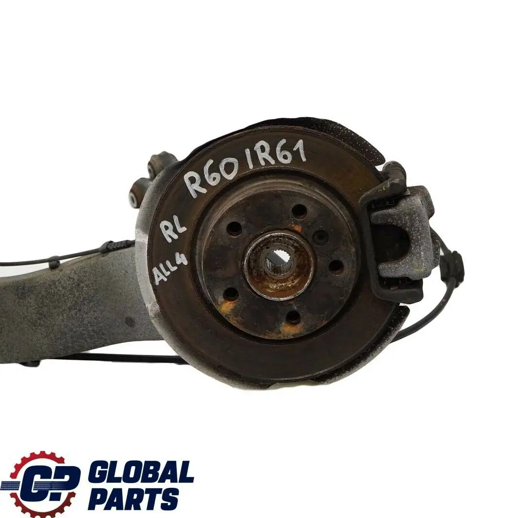 Trasera Izquierda Pierna Freno Eje Suspension Rueda Hub para Mini R60 R61 ALL4 con número de pieza 9805657 Mini R60 R61 ALL4 Trasera Izquierda Pierna Freno Eje Suspension Rueda Hub - SKU 9805657-3 - Número de pieza 9805657