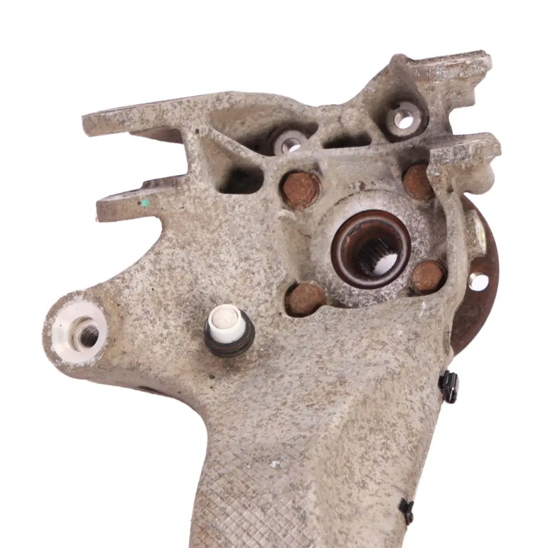 Carrier Hub Suspension Trailing Arm Rear Left N/S to Mini Countryman R60 ALL4 Wheel with Part number 9805657 Mini Countryman R60 ALL4 Wheel Carrier Hub Suspension Trailing Arm Rear Left N/S - SKU 9805657-5 - Part number 9805657