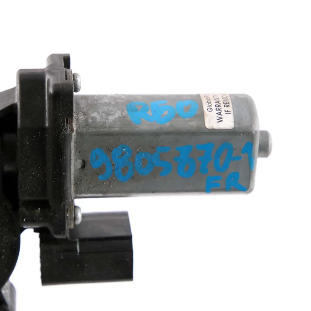 Elevalunas Motor Accionamiento Delantero Derecho Puerta para Mini R60 Countryman con número de pieza 9805670 Mini R60 Countryman Elevalunas Motor Accionamiento Delantero Derecho Puerta - SKU 9805670-1 - Número de pieza 9805670