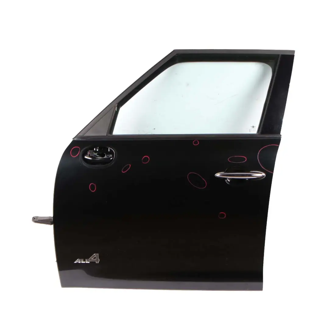  Front Door Mini R60 Countryman Left N/S Absolute Black Metallic - B11 - SKU 9805927-ABS1 - Part number 9805927