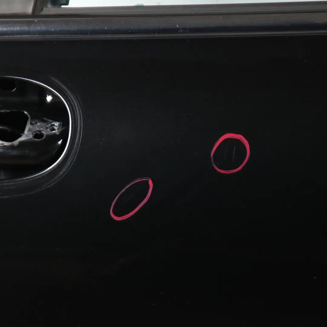 Front Door Mini R60 Countryman Left N/S Absolute Black Metallic - B11 - SKU 9805927-ABS1 - Part number 9805927