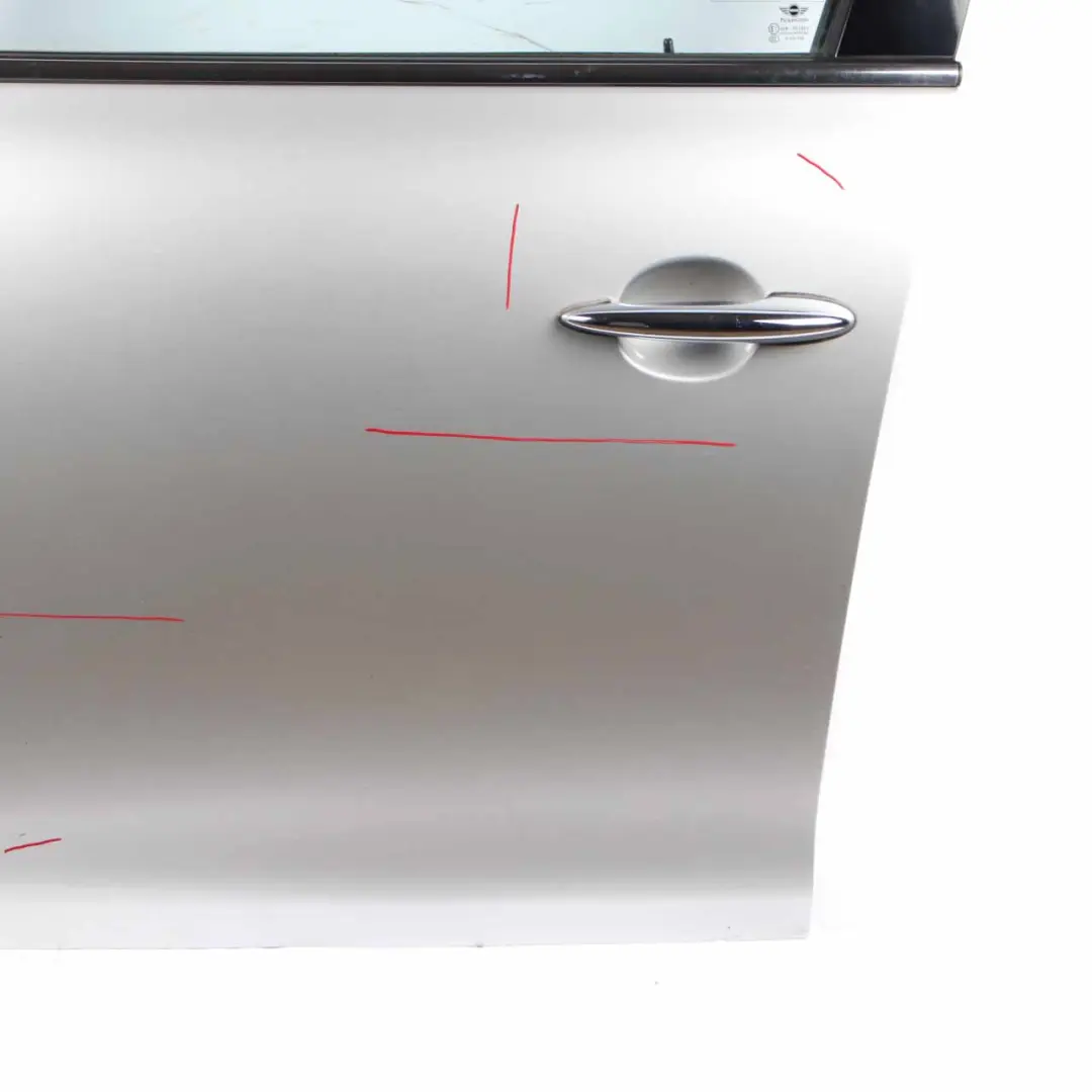 Door Front Left N/S Mini Countryman R60 Crystal Silver Metallic - B12 to with Part number 9805927 Door Front Left N/S Mini Countryman R60 Crystal Silver Metallic - B12 - SKU 9805927-CRS - Part number 9805927
