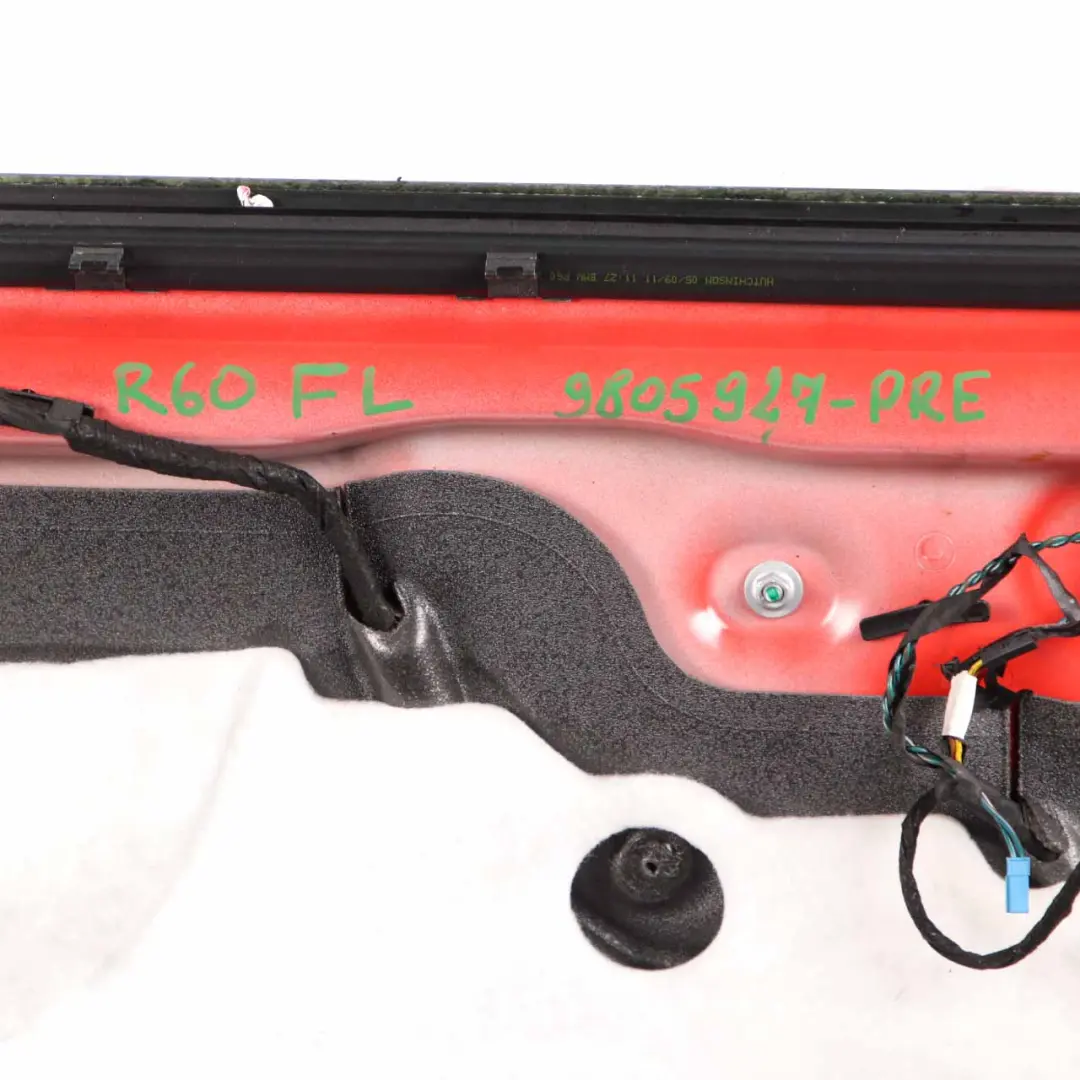 Front Door Mini R60 Countryman Left N/S Pure Red - B16 to with Part number 9805927 Front Door Mini R60 Countryman Left N/S Pure Red - B16 - SKU 9805927-PRE - Part number 9805927