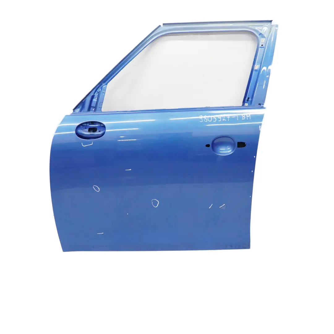 Front Door Mini R60 Countryman Left N/S True Blue Metallic - B14 to with Part number 9805927 Front Door Mini R60 Countryman Left N/S True Blue Metallic - B14 - SKU 9805927-TBM - Part number 9805927