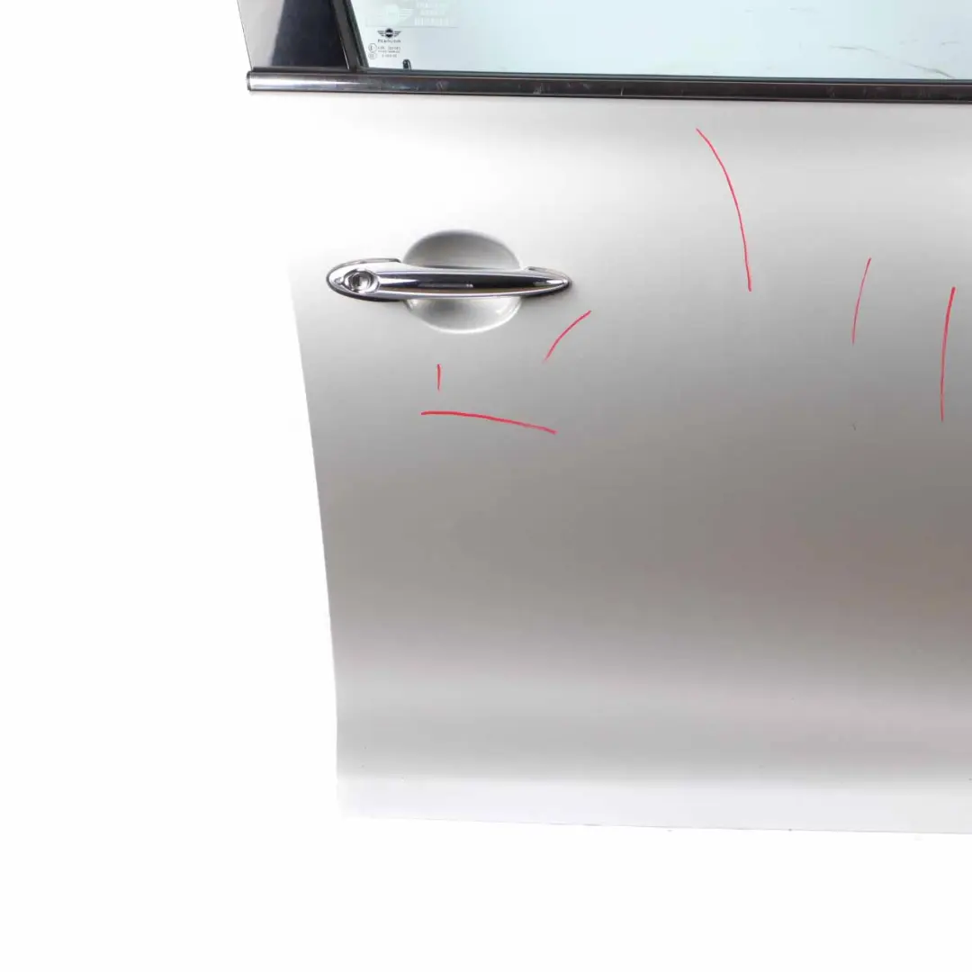 Door Front Right O/S Mini Countryman R60 Crystal Silver Metallic - B12 to with Part number 9805928 Door Front Right O/S Mini Countryman R60 Crystal Silver Metallic - B12 - SKU 9805928-CRS - Part number 9805928