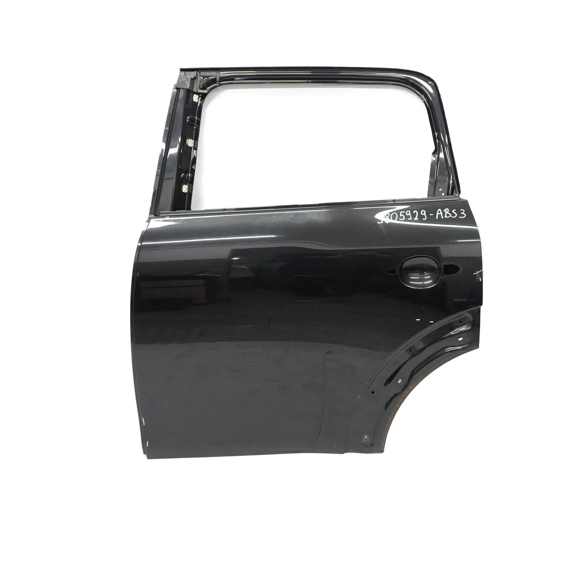 Mini R60 Puerta Trasera Izquierda Revestimiento Negro Absoluto Metalizado - B11