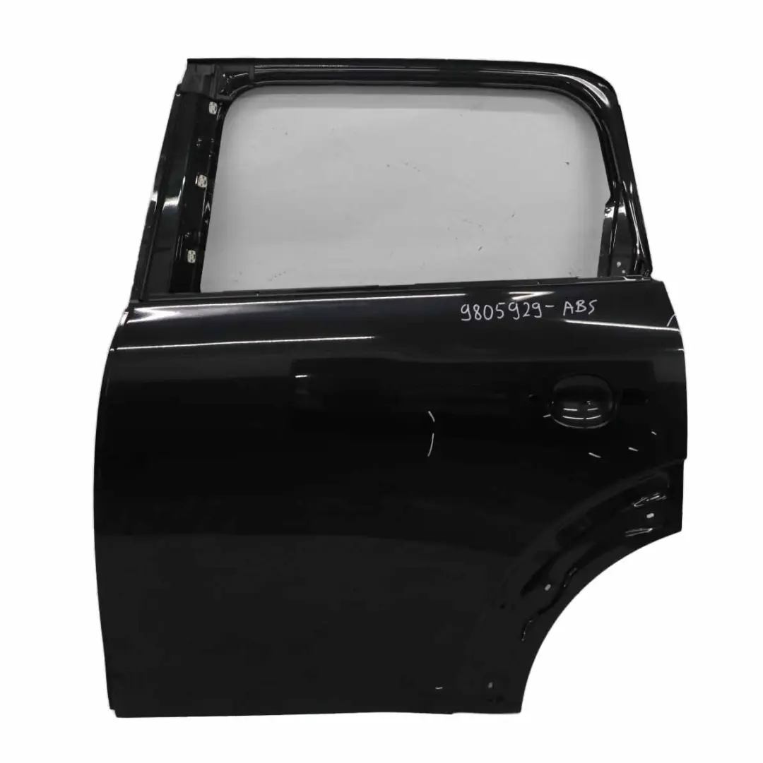 Door Rear Left N/S Covering Absolute Black Metallic - B11 to Mini Countryman R60 with Part number 9805929 Mini Countryman R60 Door Rear Left N/S Covering Absolute Black Metallic - B11 - SKU 9805929-ABS - Part number 9805929