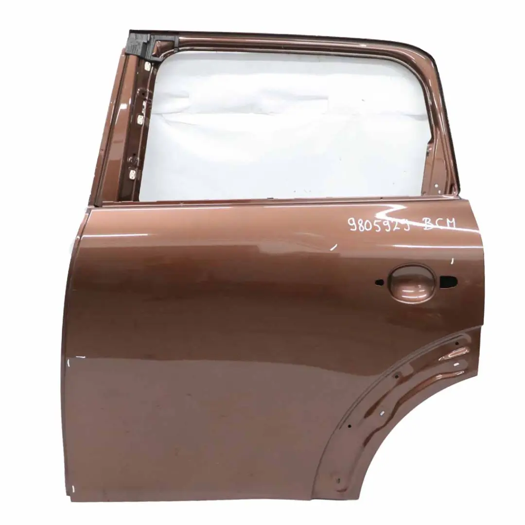Puerta Trasera Izquierda Brilliant Copper B60 - B60 para Mini Countryman R60 con número de pieza 9805929 Mini Countryman R60 Puerta Trasera Izquierda Brilliant Copper B60 - B60 - SKU 9805929-BCM - Número de pieza 9805929