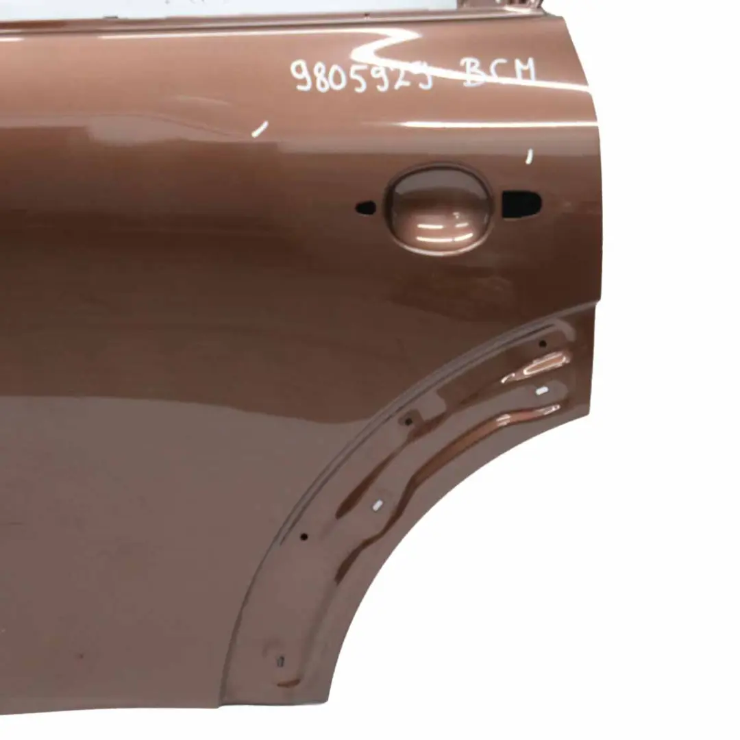 Tür hinten links Brilliant Copper Metallic - B60 für Mini Countryman R60 mit Teilenummer 9805929 Mini Countryman R60 Tür hinten links Brilliant Copper Metallic - B60 - SKU 9805929-BCM - Teilenummer 9805929