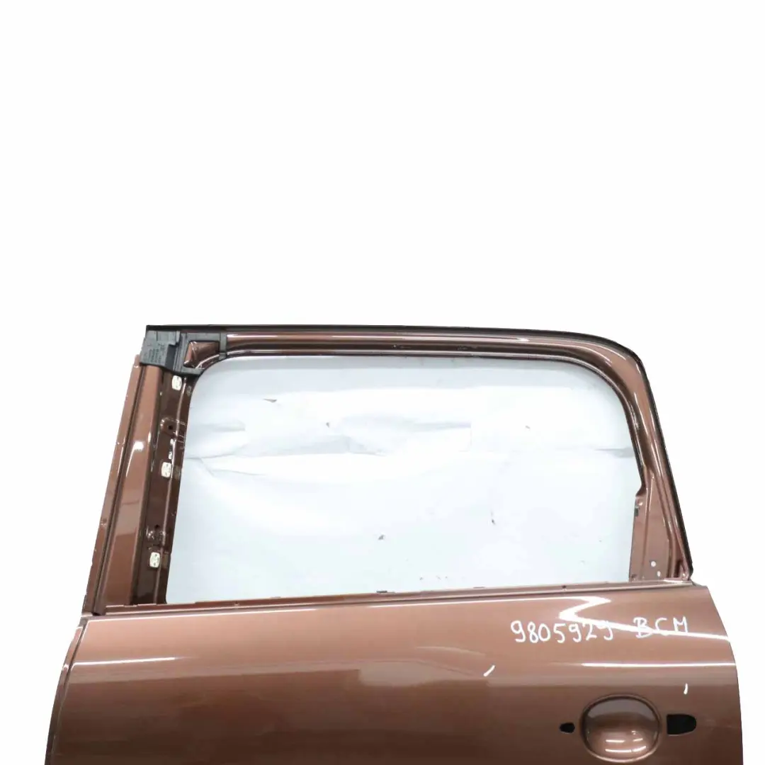 Tür hinten links Brilliant Copper Metallic - B60 für Mini Countryman R60 mit Teilenummer 9805929 Mini Countryman R60 Tür hinten links Brilliant Copper Metallic - B60 - SKU 9805929-BCM - Teilenummer 9805929